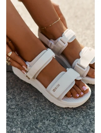 Dámské Sportovní Sandály Na Platformě Big Star RR274A076 Béžové