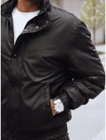 Pánská přechodná bunda černá FashionStreet TX4583