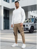 FashionStreet béžové pánské bojové kalhoty UX4166