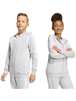 Dětská mikina adidas Tiro 26 League Sweat Full Zip Hoodie šedá KF3323 Dětská mikina adidas Tiro 26 League Sweat Full Zip Hoodie šedá KF3323