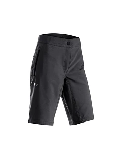 Cyklistické kraťasy NORTHWAVE Escape 2 Woman Baggy s vnitřními kraťasy, černé