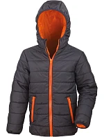 Result R 233JY Dětská prošívaná bunda 30.233J black/orange
