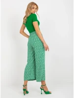 Kalhoty D73770R62237A zelená Kalhoty D73770R62237A zelená