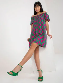 Dámské šaty D73771R30145J zelená - FPrice