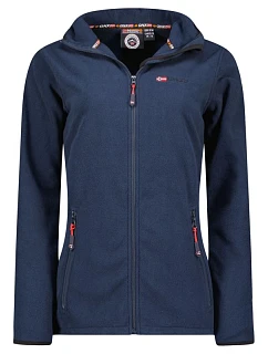 Geographical Norway Unicia Lady 224 W WX3714F/GN-Navy Mikina s kapucí