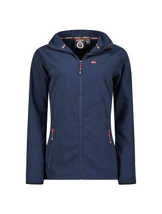 Geographical Norway Unicia Lady 224 W WX3714F/GN-Navy Mikina s kapucí Geographical Norway Unicia Lady 224 W WX3714F/GN-Navy Mikina s kapucí