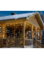 DĚTSKÉ SVĚTLO 200x70cm LED OKENNÍ KRUH BÍLÝ FLASH