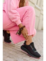 Tenisky Sportovní Boty Dámské Na Platformě Big Star RR274523 HI-POLY SYSTEM Černé