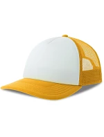 Atlantis Headwear Kid Rapper-S 5 panelová Trucker kšiltovka 33.0295 white/yellow
