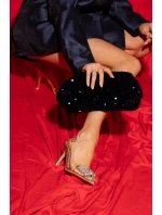 Dámské lodičky se stříbrnou kokardou a zirkony – zlaté Lurisse Dámské lodičky se stříbrnou kokardou a zirkony – zlaté Lurisse