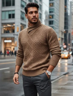 Pánský velbloudí svetr FashionStreet WX2255