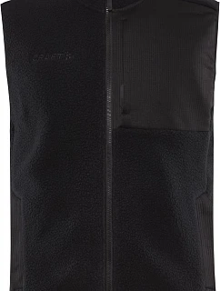 Craft Corporate ADV Pile Fleece Vest M Pánská fleecová vesta Sherpa 81.3810 black