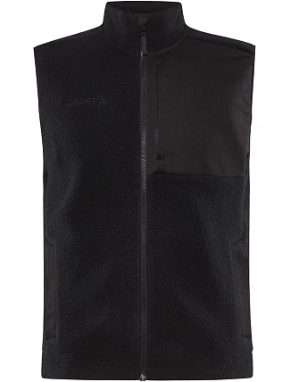 Craft Corporate ADV Pile Fleece Vest M Pánská fleecová vesta Sherpa 81.3810 black Craft Corporate ADV Pile Fleece Vest M Pánská fleecová vesta Sherpa 81.3810 black