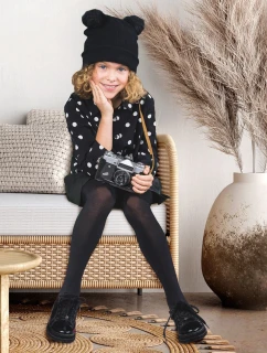 Dívčí 3D punčocháče z mikrovlákna Nadja Junior DR2315