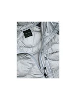 Pánská péřová bunda PEAK PERFORMANCE M Helium Down Hybrid Hood, šedá Pánská péřová bunda PEAK PERFORMANCE M Helium Down Hybrid Hood, šedá