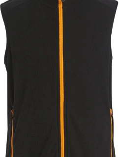 Regatta TRF 695 Fleecová vesta Structure "Navigate" 36.F695 black/orange pop