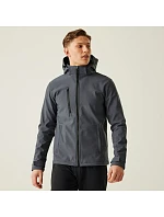 Regatta TRA 701 3-vrstvá softshellová bunda s kapucí "Venturer" 36.A701 black/black