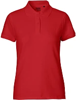 Neutral O 22980 Dámské piqué polo z bio bavlny 77.2280 red
