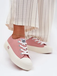 Dámské Tenisky Na Platformě Růžové LEE ISLA C WOMEN LOW 50251001