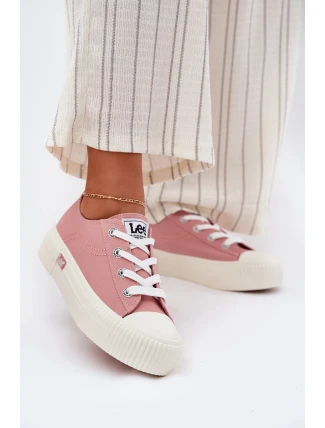 Dámské Tenisky Na Platformě Růžové LEE ISLA C WOMEN LOW 50251001
