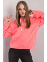 Dámská mikina Model EM-BL-ES-21-525.10 Fluo Pink - Ex Moda Dámská mikina Model EM-BL-ES-21-525.10 Fluo Pink - Ex Moda