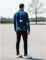 Pánská modrá džínová bunda FashionStreet TX4413