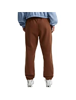 Dámské kalhoty Nike Studio Fleece světle hnědé IM8076 259 Dámské kalhoty Nike Studio Fleece světle hnědé IM8076 259