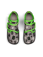 Bavlněné pantofle typu barefoot Affenzahn Movy Panther (01398-80151)