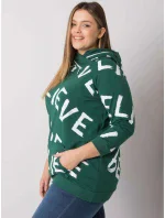 Mikina RV BL 7034.77P tmavě zelená