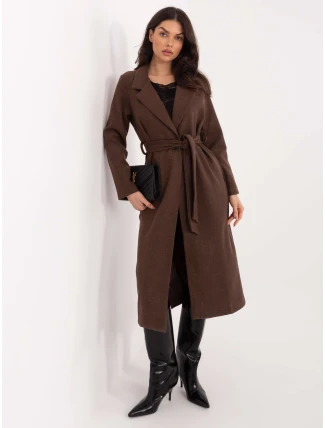 Kabát TW EN BI 5312A.85 hnědý