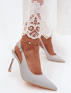 Lodičky na jehlovém podpatku model 228764 Step in style