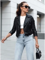 Dámská kožená bunda ramones NEGRA black FashionStreet TY4163