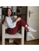 Dámské ponožky Steven art.136 Srdce