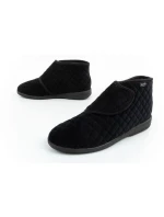 Scholl Lili Ankle zateplené pantofle na suchý zip W F301741004 dámské