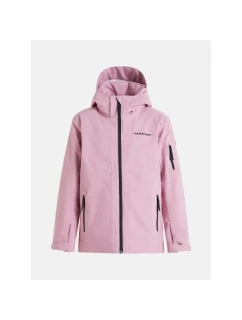 Lyžařská bunda Peak Performance Jr Maroon Jacket pink