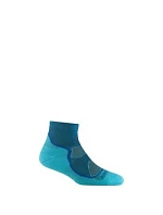 Dámské merino ponožky Darn Tough Light Hiker 1/4 Lightweight with Cushion – barva cascade, velikost: S
