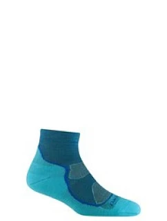 Dámské merino ponožky Darn Tough Light Hiker 1/4 Lightweight with Cushion – barva cascade, velikost: S