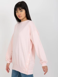 Mikina EM BL 724.10X světle růžová