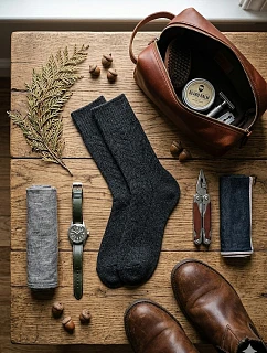 Ponožky Steven art.093 herringbone vlna pánské 41-46