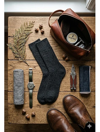 Ponožky Steven art.093 herringbone vlna pánské 41-46 Ponožky Steven art.093 herringbone vlna pánské 41-46