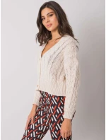 Dámský svetr D90031J90792A2 béžový Dámský svetr D90031J90792A2 béžový