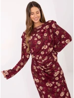 Šaty IT SK 20057 1.02 bordó