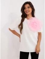 Halenka LK BZ 509686.92 bílá růžová