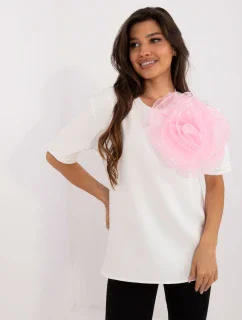 Halenka LK BZ 509686.92 bílá růžová