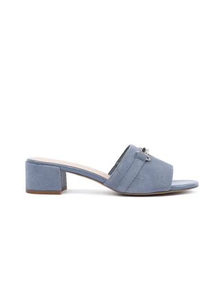 Luxusní modré nazouváky dámské Obcas Luxusní modré nazouváky dámské Obcas