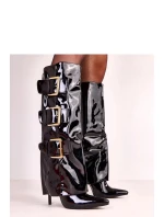 Kozačky na podpatku  model 222360 Solea