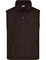 Daiber JN 45 Fleecová vesta 02.0045 brown Daiber JN 45 Fleecová vesta 02.0045 brown