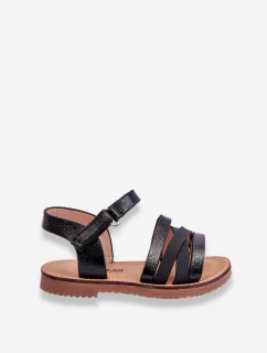 Dětské sandály s popruhy černá Isla