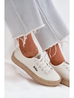 Dámské Tenisky S Pletením Lee Cooper LCW-25-44-3217 Bílé