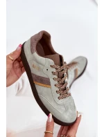 Dámské Nízké Sněhule Z Semiše Big Star SS274678 HI-POLY SYSTEM Mátové